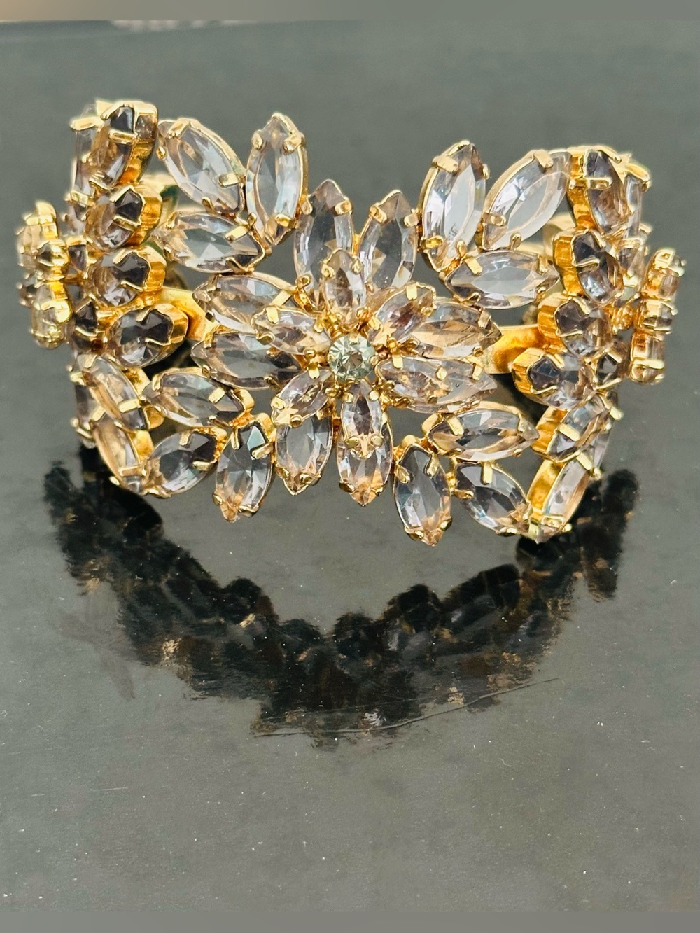 BCBG Max Azria beautiful rhinestone bracelet - the Roxie Collection